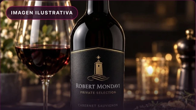 Robert Mondavi Private Selection Cabernet Sauvignon, imagen de demostración
